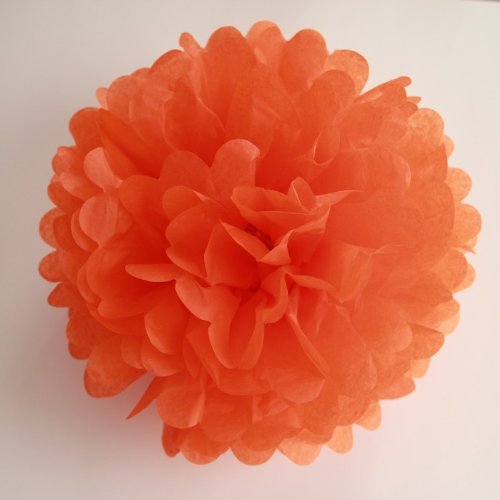 Life Glow 12Pcs Pom Poms Of 10'' 12'' 14'' Tissue Paper Craft Pom Poms Kit Tissue Paper Flowers Wedding Decorations For Wedding,
